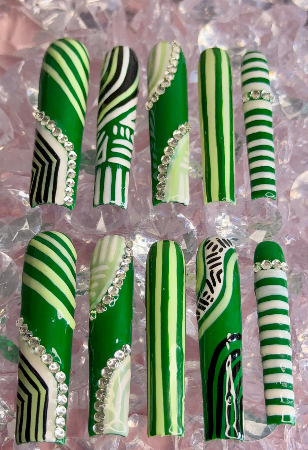 EMERALD SWIRLS (3XL)
