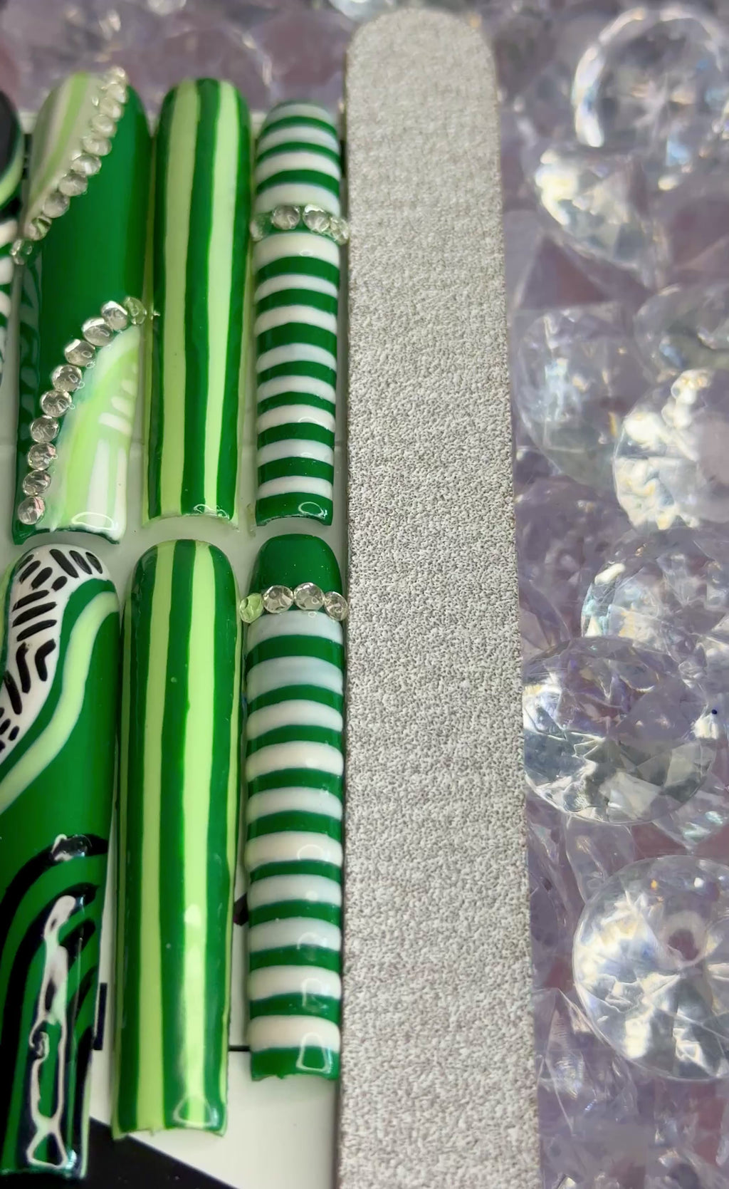 EMERALD SWIRLS (3XL)