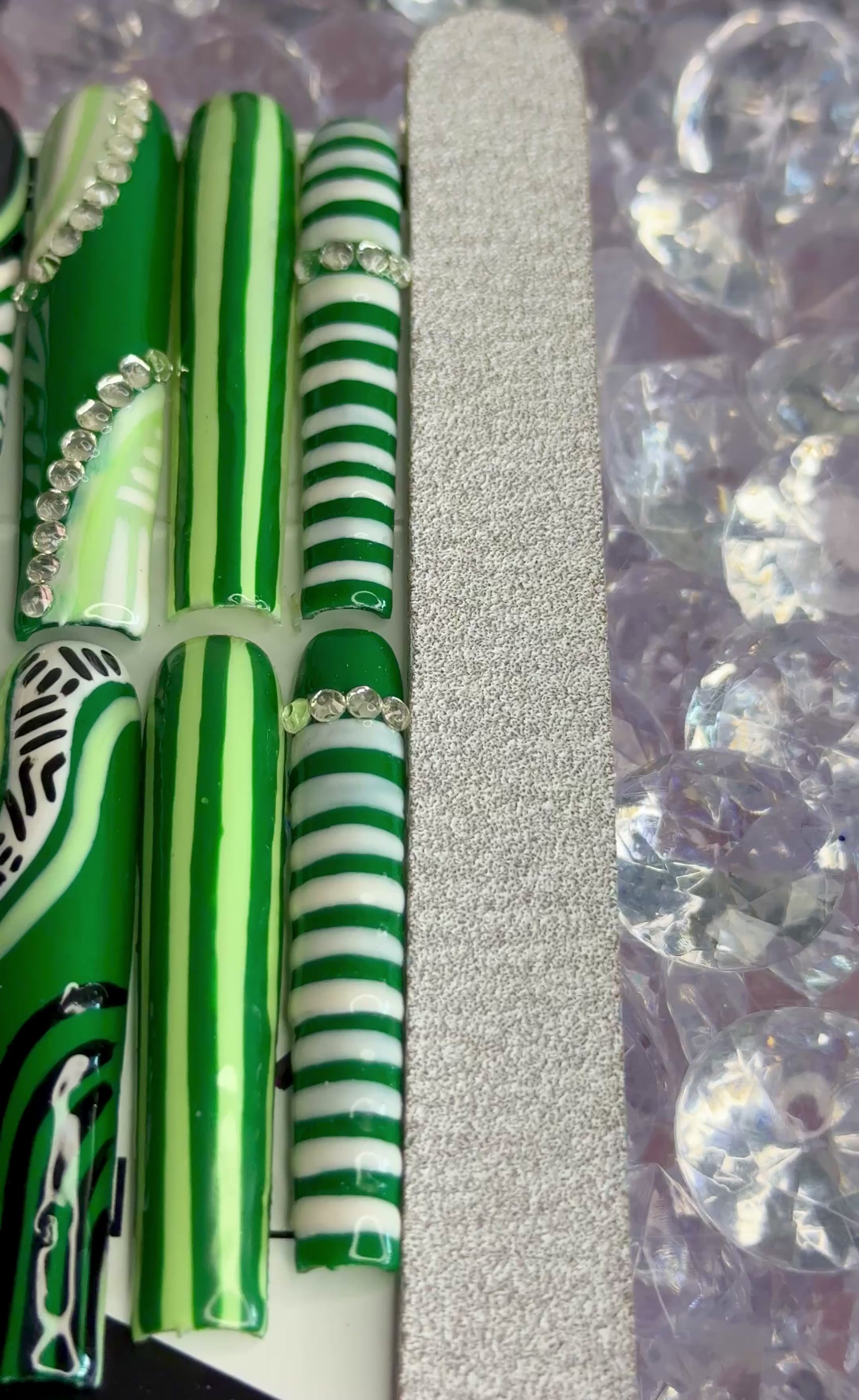 EMERALD SWIRLS (3XL)